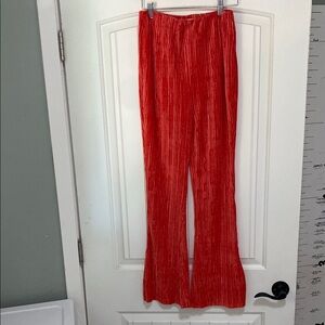Urban Outfitters Rosie Velvet Flare Pant